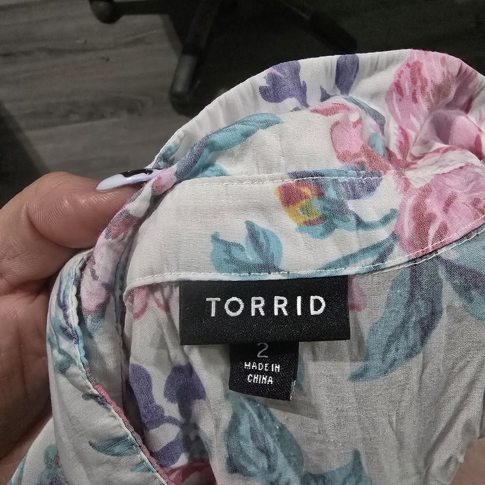 Torrid baby doll tank